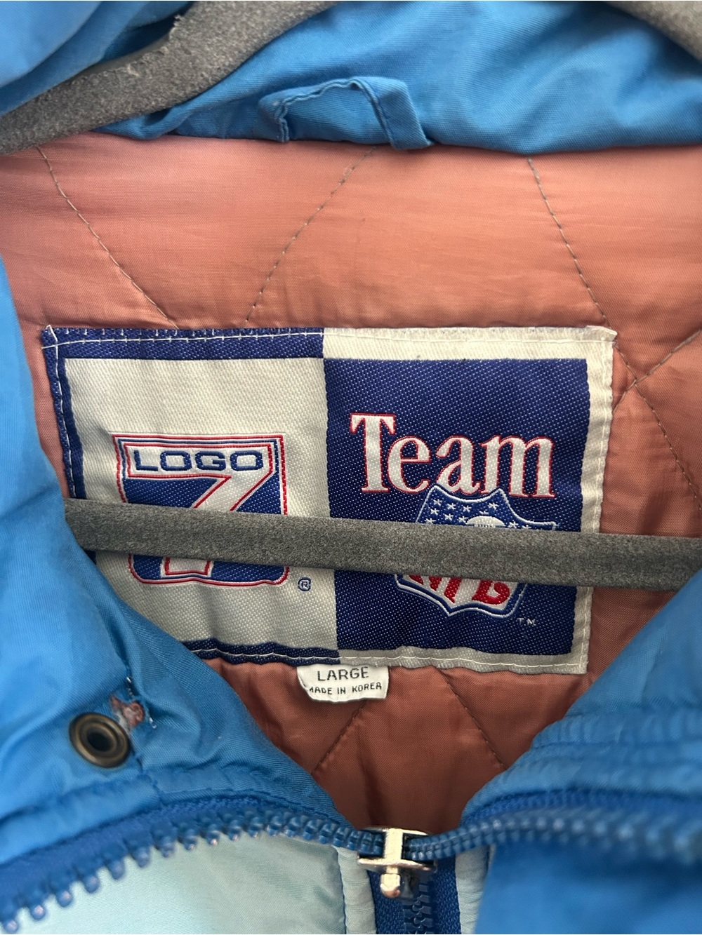 Vintage 90s Logo 7 NFL Denver Broncos Starter Jacket Mens Size L - Picture 5 of 12